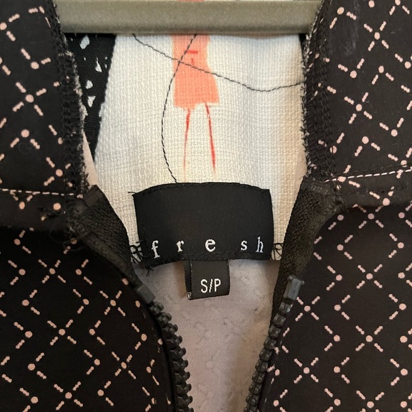 Black Patterned Jacket - Picture 5 of 5